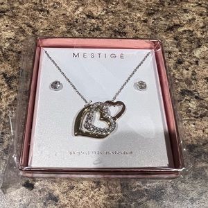 Brand new Mestige Tri one size necklace
